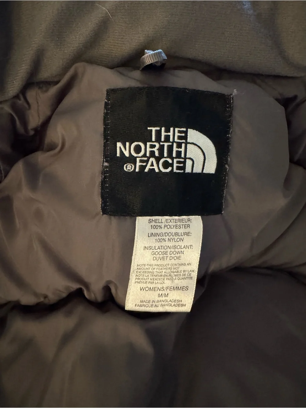 The North Face White 700 Down Puffer Vest ladies M. - Picture 2 of 7